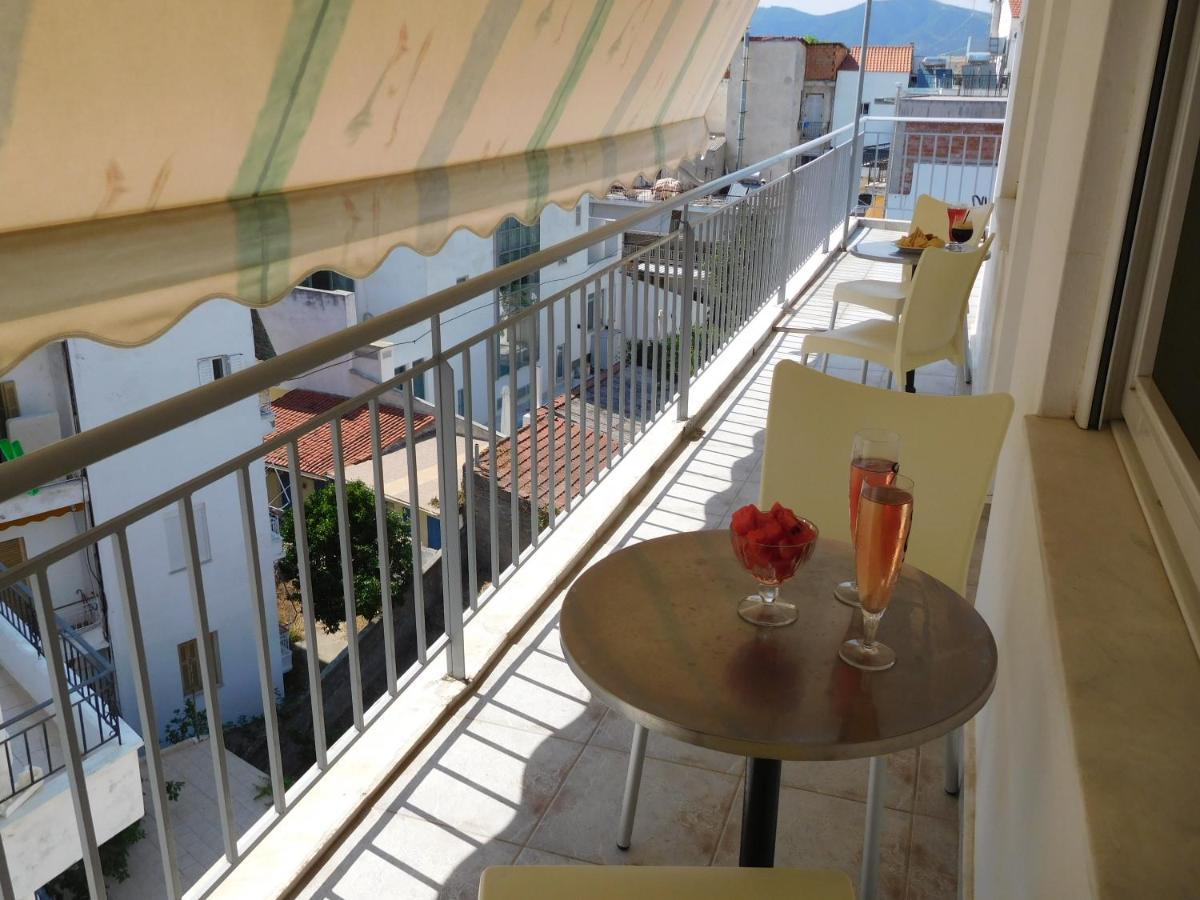 Efstratios Hotel Loutrá Edipsoú Eksteriør bilde